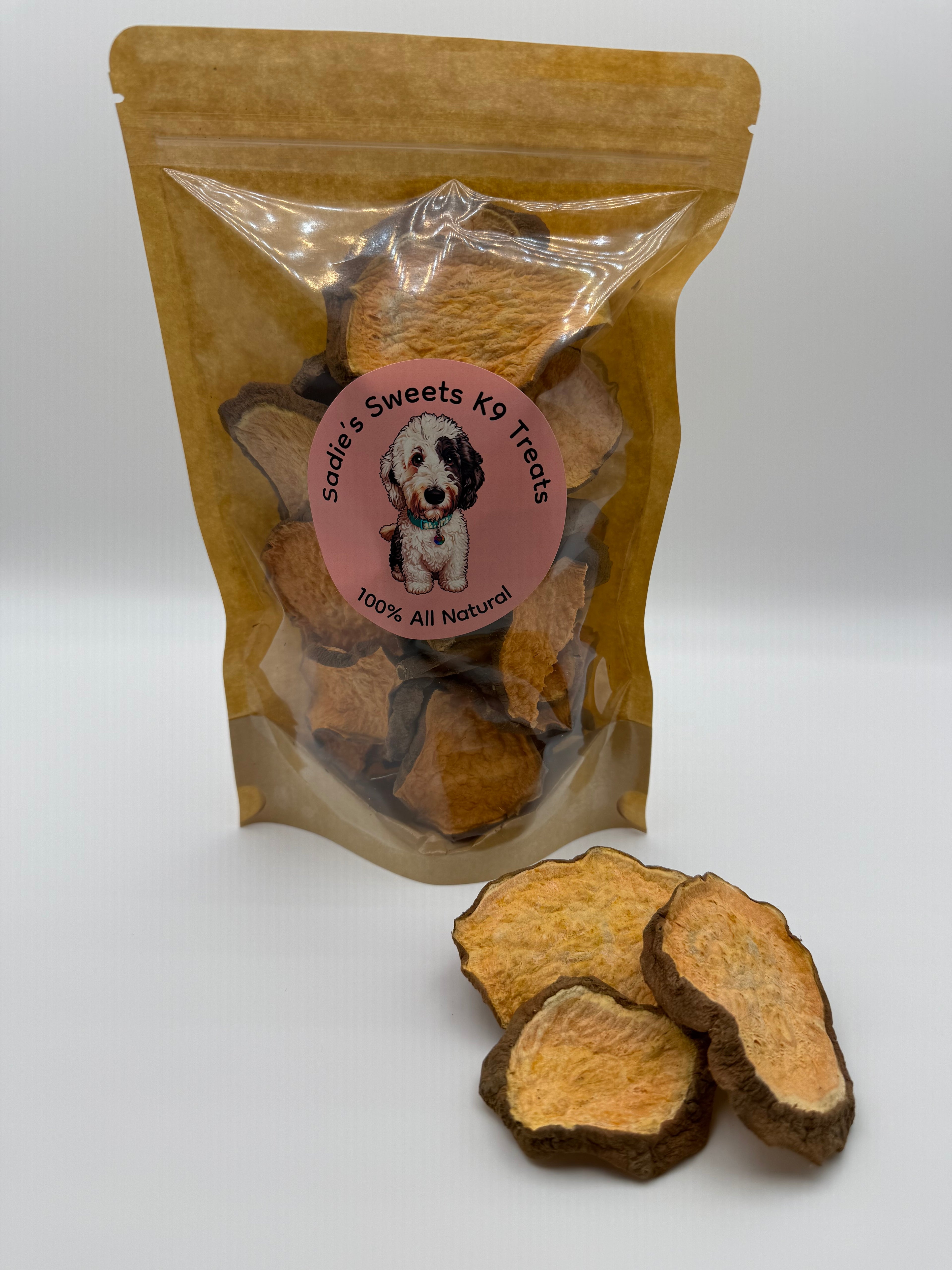 Sweet potato slices